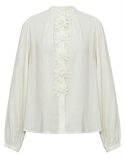 Gossia - Emilgo Bluse - Creme